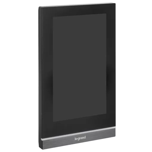 LEGRAND 002901 KNX érintőpanel | hőmérséklet- és közelségérzékelővel | fekete | 5 hüvelyk