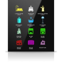 MONA 10 gombos kapcsoló