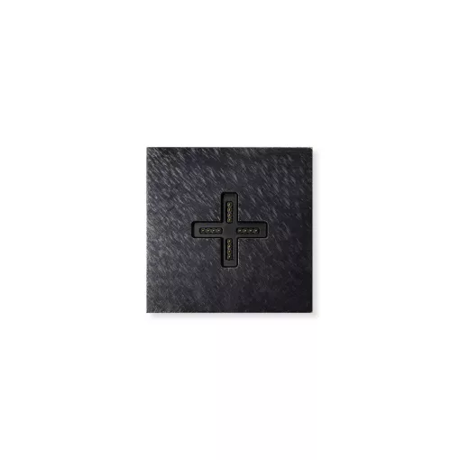 BASALTE 0131-17 fali aljzatlap EVE Plus | fer forgé gunmetal
