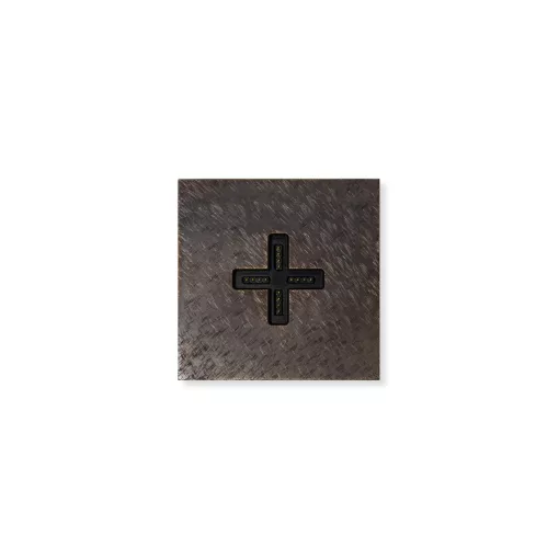 BASALTE 0131-18 fali alapzat fedél EVE Plus | fer forgé bronze