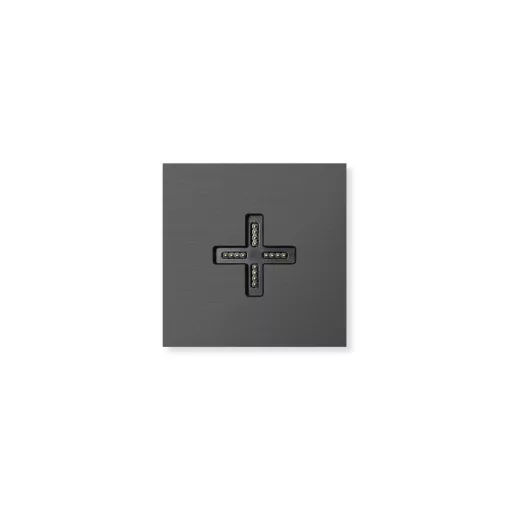 BASALTE 0131-22 falialjzat fedőkeret EVE Plus | brushed volcanic grey