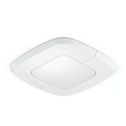 STEINEL 032951 Mennyezeti jelenlétérzékelő IR Quattro SLIM XS szögletes | Süllyesztett, 1 relé | fehér