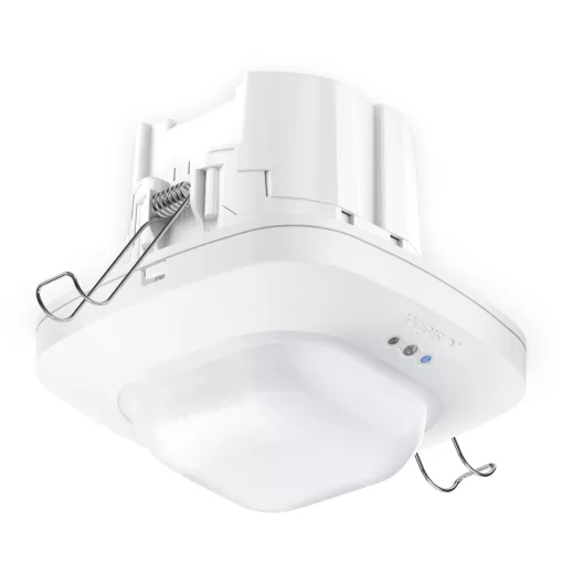 STEINEL 035204 Mennyezeti jelenlétérzékelő IR Quattro HD DALI szögletes | mennyezetbe süllyesztett, plus | fehér
