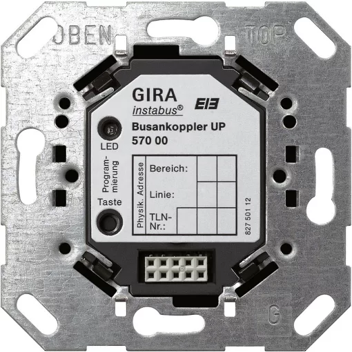 GIRA 057000 KNX buszcsatoló | süllyesztett buszcsatoló