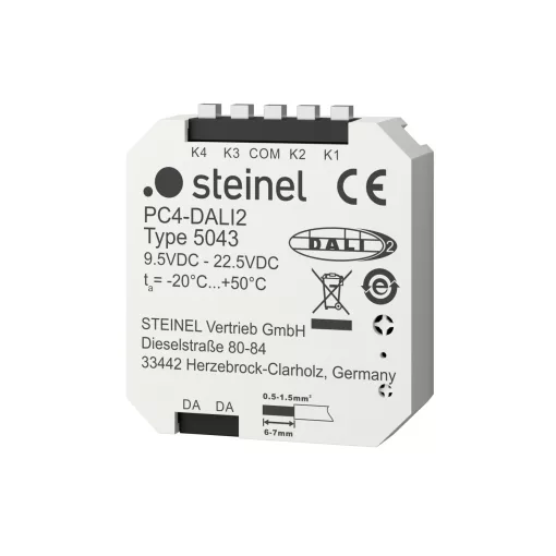STEINEL 082123 DALI2 tapintásérzékelő csatoló | PC4-DALI-2 | fehér