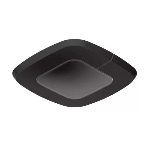 STEINEL 082260 KNX mennyezeti jelenlétérzékelő IR Quattro SLIM XS szögletes | falon belüli | fekete