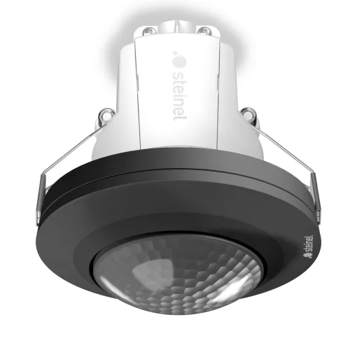STEINEL 085742 Mennyezeti jelenlétérzékelő PD IR 4360 DALI-2 kerek | Mennyezetbe süllyesztett, input Device, 8 m | fekete