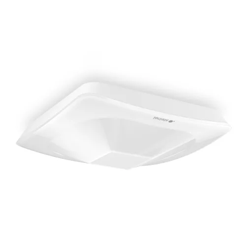 STEINEL 086770 mennyezeti jelenlétérzékelő HF 360 V2 szögletes | süllyesztett, 1 relé | fekete