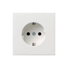   GIRA 0466112 SCHUKO aljzatrendszer felület | karmok nélkül | tiszta fehér fényes