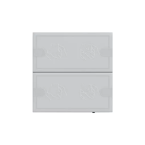 GIRA 1042028 KNX tapintásérzékelő 4 System 95 | 2-fold, Komfort | antracit