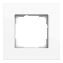   GIRA 0211403 takarókeret Esprit festett alumínium | 1-szeres | tiszta fehér fényes