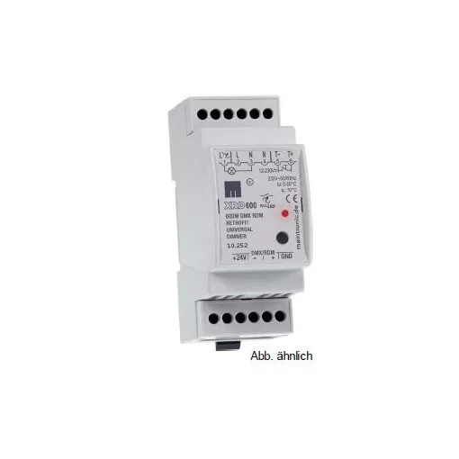 MAINTRONIC 10252 DMX-Retrofit-dimmaktor | 1 kimenetes, 600 W, REG