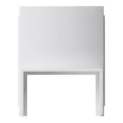   GIRA 0017053 kábelbevezető adapter Studio | tiszta fehér fényes | 20x30 mm