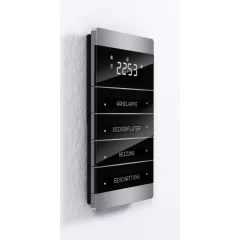   ENERTEX 1157-01-al KNX szobavezérlő | Prémium | csiszolt alumínium