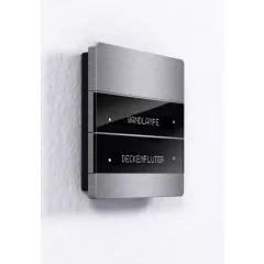   ENERTEX 1157-02-al KNX szobavezérlő | Standard | csiszolt alumínium