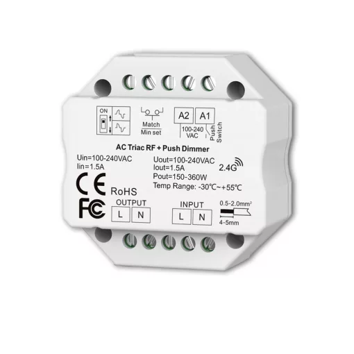 ISOLED 115969 Zigbee-dimmaktor 230 V UP | RLC, 360 W