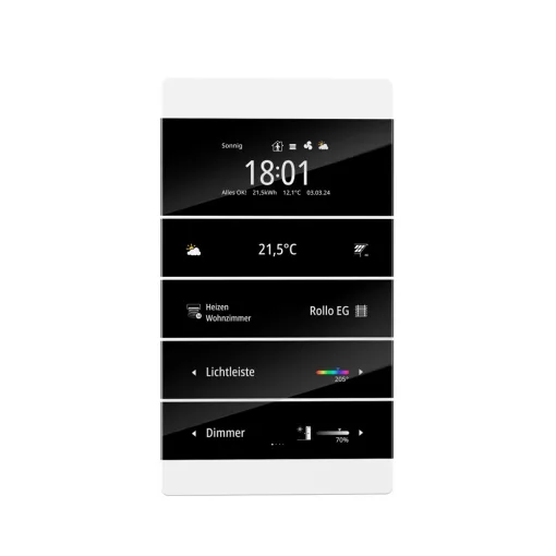 ENERTEX 1177-01-ws KNX szobavezérlő MeTa² | Premium | fehér porlakk