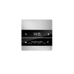   ENERTEX 1177-02-al KNX szobavezérlő MeTa² | Standard | alumínium csiszolt