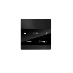   ENERTEX 1177-02-sw KNX szobavezérlő MeTa² | Standard | fekete eloxált