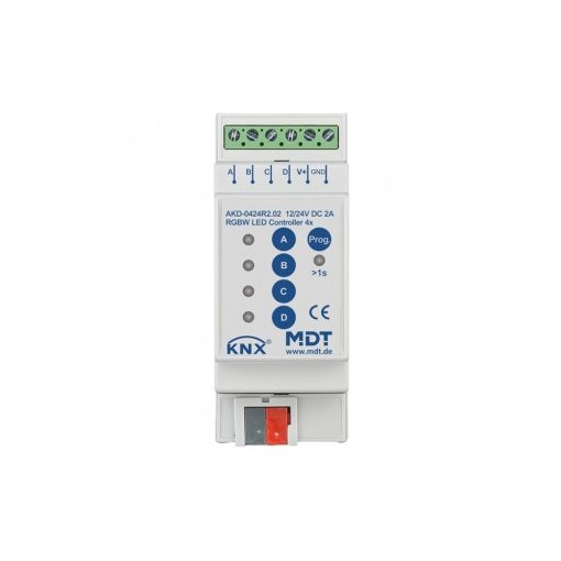 MDT AKD-0424R2.02 KNX LED fényerőszabályzó REG | 2/4 A