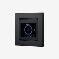   ELSNER 70802 KNX hőmérséklet-érzékelő Cala Touch kijelzővel | Hőmérséklet | fekete