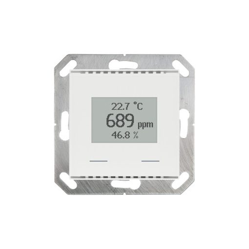 ELSNER 70970 KNX érintésérzékelő | Hőmérséklet, páratartalom, VOC | tiszta fehér