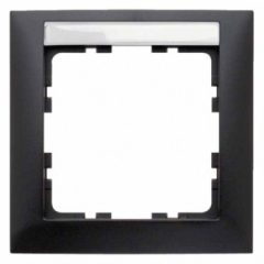   BERKER 10119969 desc. Takarókeret S.1 | 1-szeres | antracit matt