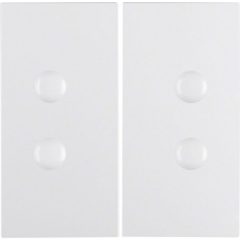   BERKER 15711909 rocker S.1/B.3/B.7 | 2-szeres, csavarozható | poláris fehér matt