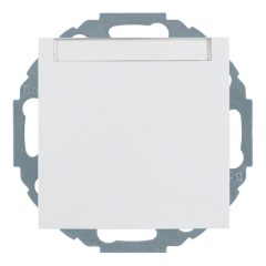   BERKER 47468989 leírt. SCHUKO aljzat S/B | Érintésvédelem, csuklós fedél | poláris fehér fényes