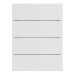   BERKER 75164099 KNX nyomógomb érzékelő B.IQ | 4-szeres, standard | poláris fehér matt