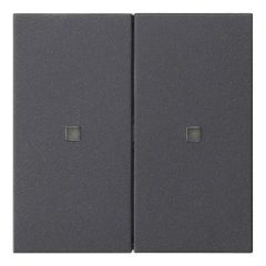   GIRA 536928 kezelőszerv S3000 System 55 | 2-szeres, LED-ek | antracit