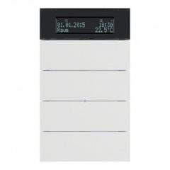   BERKER 75664599 KNX hőmérséklet-szabályozó B.IQ | 4-szeres | poláris fehér matt