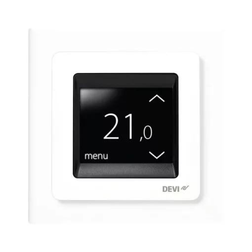DEVI 140F1064 Touch Termosztát | elektromos padlófűtéshez | poláris fehér