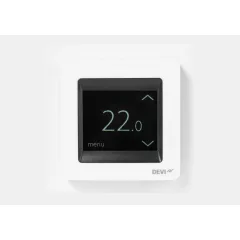   DEVI 140F1071 Touch Termosztát | elektromos padlófűtéshez | tiszta fehér