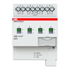   ABB SA/S4.16.5.2 KNX kapcsolóaktor 16 A C terhelés | 4-szeres