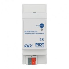   MDT SCN-RT8REG.02 KNX szobahőmérséklet szabályozó REG | 8-szoros