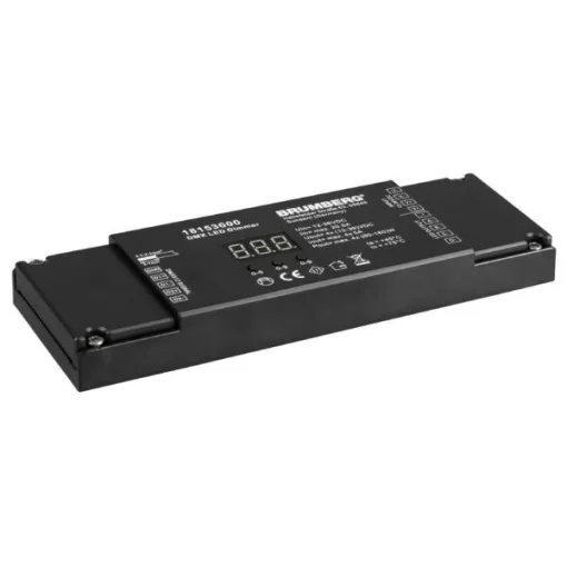 BRUMBERG 18153000 LED-dimmer | 12-24 V DC, DMX | fekete
