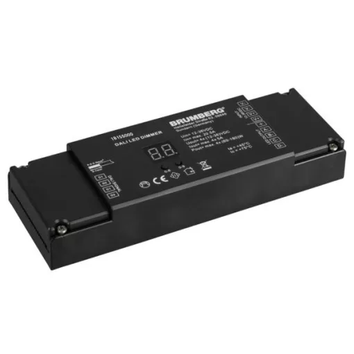 BRUMBERG 18155000 LED-dimmer | 12-24 V DC, DALI-2 | fekete