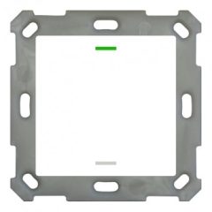   MDT BE-TAL5501.01 KNX nyomógomb érzékelő Light 55 | 1-szeres, semleges | tiszta fehér fényes