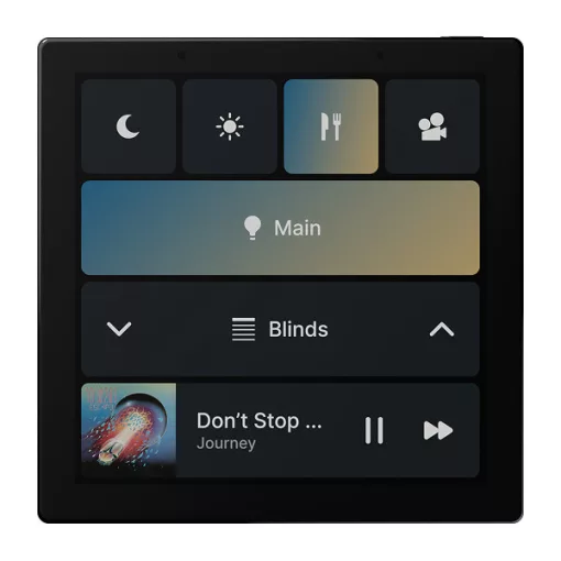 1Home Touchpanel | 4 hüvelykes