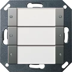   GIRA 2003600 tapintásérzékelő 2 System 55 | 3-fold | nemesacél