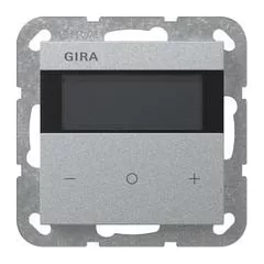   GIRA 200426 KNX helyiség-klímaérzékelő System 55 | Standard | alumínium színű