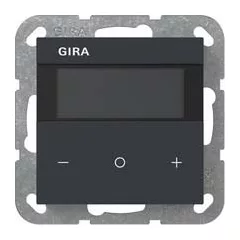   GIRA 200528 KNX helyiség-klímaszenzor System 55 | Komfort | antracit