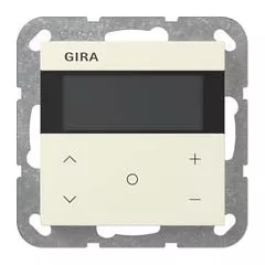   GIRA 200601 KNX Helyiség-klímaszenzor HLK System 55 | Standard | krémfehér fényes