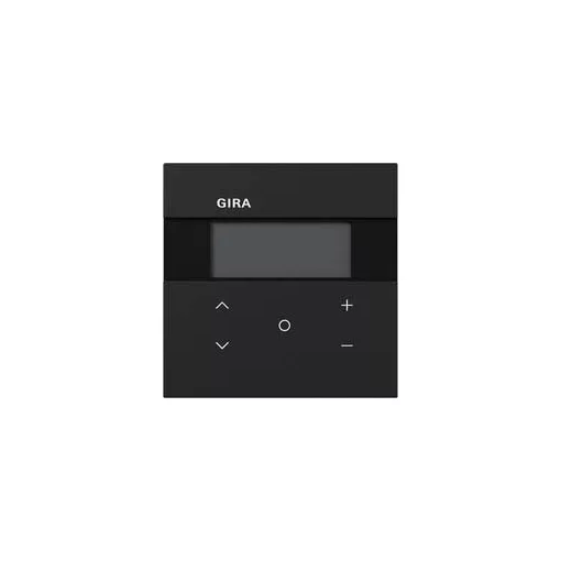 GIRA 200674 KNX Helyiség-klímaszenzor HLK System 70 | Standard | fekete matt