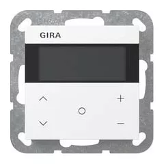   GIRA 200703 KNX Helyiség-klímaszenzor HLK System 55 | Komfort | tiszta fehér fényes