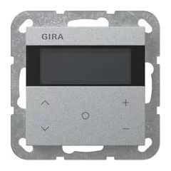   GIRA 200726 KNX helyiség-klímaérzékelő HLK System 55 | Komfort | alu színű
