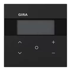   GIRA 200774 KNX Helyiség-klímaszenzor HLK System 70 | Komfort | fekete matt