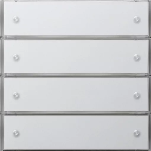 GIRA 2034112 KNX nyomógomb 3 lapkapcsoló | 4-fold, Komfort