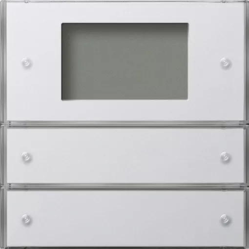 GIRA 2042112 KNX tapintásérzékelő 3 síkkapcsoló | 2-csatornás, Plus